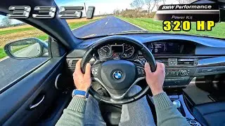 BMW 335i xDrive E92 M-Performance POWER & SOUND KIT | POV Test Drive