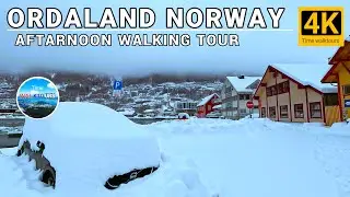 Massive Snowfall Creates Winter Wonderland in Norway