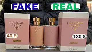 Fake vs Real Prada La Femme L'eau EDT Perfume