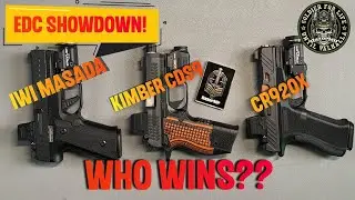 Masada Slim Commander Elite против Kimber CDS9 против Shadow Systems CR920X