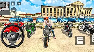 Franklin Road Bikes Parking Challenge on Home Parked - Indian Thieft Auto Game 