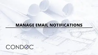 Manage Email Notifications