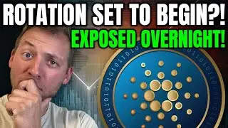 CARDANO ADA - НАЧАЛО РОТАЦИИ?!! ЭТО РАСКРЫЛОСЬ ЗА НОЧЬ!