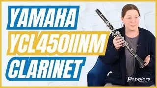 Yamaha YCL450IINM Clarinet Overview: Enhanced Sound, Duet Technology & Leather Pads | Popplers Music