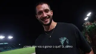 Jugadores en la parrilla.