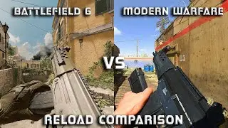 BATTLEFIELD 6 VS MODERN WARFARE 2019 : RELOAD COMPARISON 4K