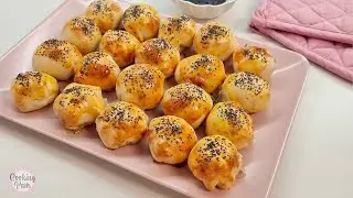 Rustici al prosciutto e mozzarella