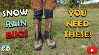 NatureHike Gaiters - For Snow, Rain & Bugs - You Need These!