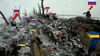 Horrible! Ukrainian close combat kills 590 of Russian soldiers in a bloody battle near Bakhmut