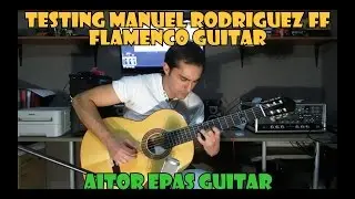 Guitarra flamenca Manuel Rodriguez FF | Aitor Epas guitar