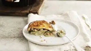 Tourte aux blettes, roquefort et noix | Recette gourmande