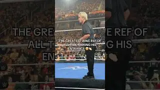 Charles Robinson is by the far the GOAT 🐐 of WWE refs!! Let&rsquo;s go Charles!! #wwe