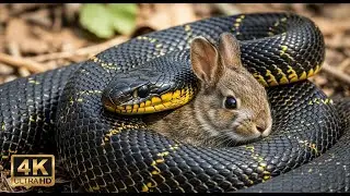 4K Wild Life Amazon jungle vs Ocean Wild Animal Attacks Biggest Snake   Real Discovery Documentary