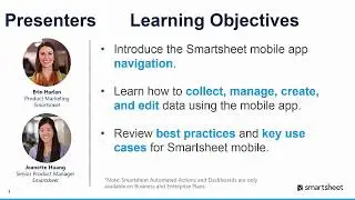 Maximize Productivity with Smartsheet Mobile - Webinar