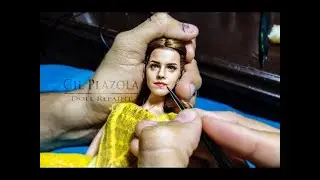 Emma Watson repaint belle doll (beauty and the beast ) diy complete