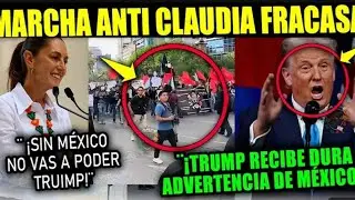 Anti-Claudia Sheinbaum march fails
