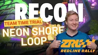 Разведка трассы Neon Shore Loop || Zwift Racing League 2026 || 3-й раунд, 1-й этап || Командная г...