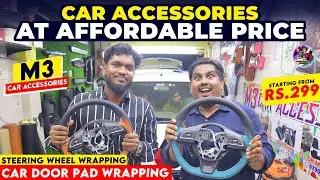Cheapest CAR ACCESSORIES Shop in Chennai 🔥| GP Road | M3 Car Accessories