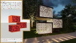 SKETCHUP İLE FUTURISTIC MODELLEME ( DAİRESEL)