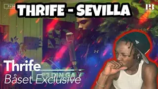 AMERICAN REACTS TO SWEDISH DRILL RAP! Thrife - SEVILLA // Live från Båset [P3 Din Gata]