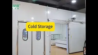 Cold Storage Room Custom Walk-In Cooler / Freezer Combo With Remote Refrigeration
