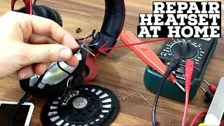 Ремонт сломанного кабеля наушников HyperX Cloud в домашних условиях [сделай сам]