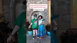 Most characters I met in one day at Magic Kingdom Park, Walt Disney World #magickingdom #disneyparks