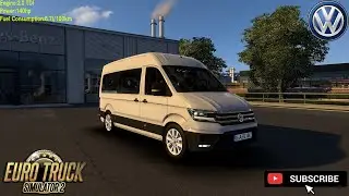 Euro Truck Simulator 2- Volkswagen Crafter 2019
