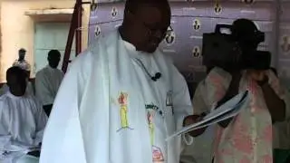 Ordination de l'Abbé Daniel Camille Togo - Mopti, Mali Part1