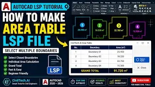 Automate Your Quantity Takeoffs: AutoCAD AutoLISP Tutorial