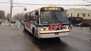 MTA NYC RTS(Rapid Transit Series) bus from the 80s having a nice discussion of my childhood bus pt3