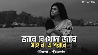 Jane Re Khuda Jaane || জানেরে খোদা জানে সহেনা এ পরানে || Bangla Sad Song || Slowed + Reverbs ||