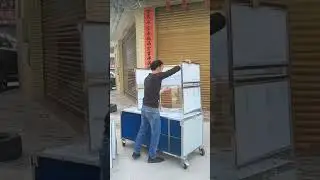 304 stainless steel collapsible sales cart #diy