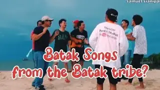 Batak songs from the Batak tribe on Mubud beach Batam Island #bataksong #bataktribe #mubudisland