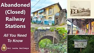 Abandoned (අත්හැර දැමූ දුම්රිය ස්ථාන) Railway Station, Sri Lanka | Rail of Pearl 🇱🇰