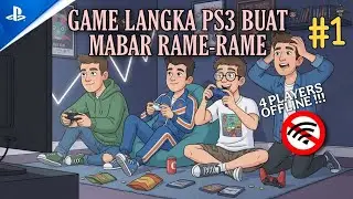 AJAK KAWANLU! 5 Game Ps3 Langka untuk 4 Player split screen