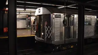 Day one of the NYTM's R32 retirement runs on the IND sixth and eighth avenue lines 12/19/21