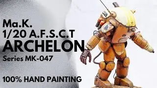 ARCHELON Hand painting / 마쉬넨 크리거 아케론 붓도색