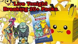 20+ Packs Of McDonalds Pokemon Cards To Break