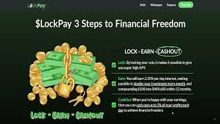 LOCKPAY CRYPTO 2.35% APR TAKING OFF! SAFUU TITANO LIBERO 🐳