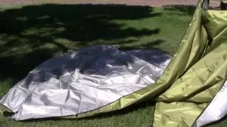 YUEDGE Portable Lightweight Water-resistant Rain Tarp Tent Tarp Shelter