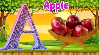 Phonics Song 2 with TWO Words in 3D - A For Airplane - ABC Alphabet Songs with Sounds for Children