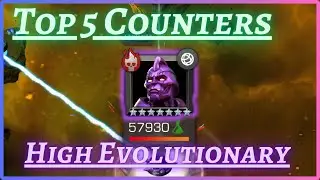 Top 5 Counters for High Evolutionary | Thronebreaker EQ | MCOC |