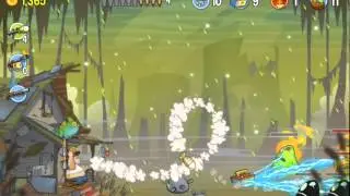Swamp Attack - Episode 5 - 14 Raging Blob Gameplay Walkthrough lets play прохождение