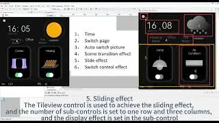 Industrial DEMO | How to design the UI of smart home on Giraffe IDE