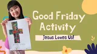 Good Friday Activity For Kids | Cross Painting Craft