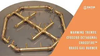 Warming Trends Octagonal CROSSFIRE&trade; CFBO280 Burner