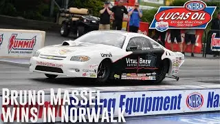 Bruno Massel wins Comp Eliminator at Summit Racing Equipment NHRA Nationals