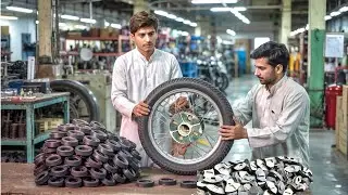 How Old Tires Recycled to Make Wheel Drum Rubbers with Amazing Skills