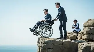 Paralyzed Korean Mafia boss pushed off the cliff, His Black Maid hiding nearby did the unthinkable